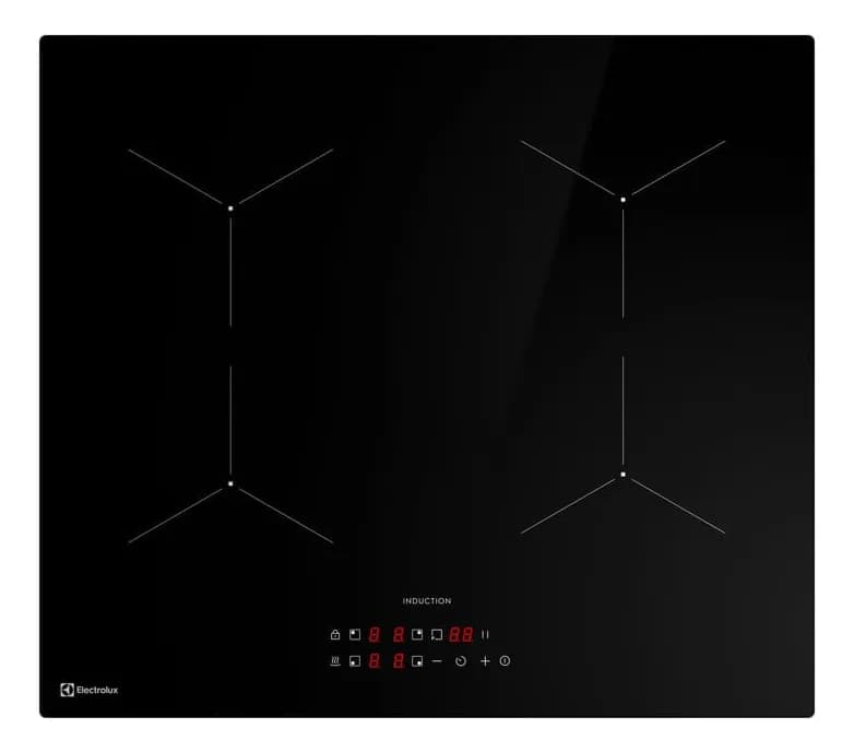 Cooktop 4 Bocas de Indução Electrolux Efficient (IE4TW)