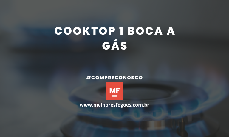 Cooktop 1 Boca a Gás
