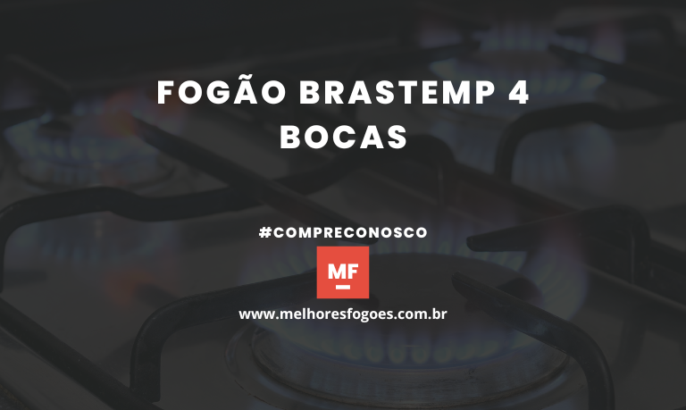 Fogão Brastemp 4 bocas