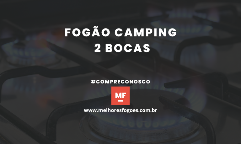 Fogão Camping 2 bocas