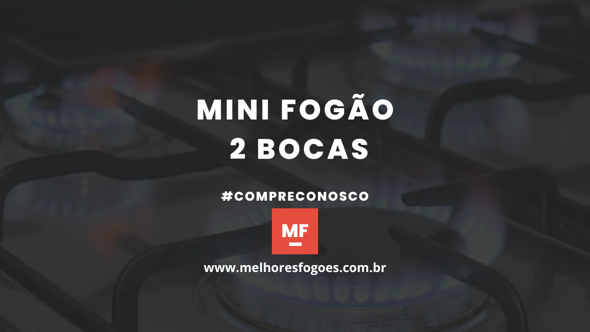 Mini Fogão Elétrico 2 Bocas