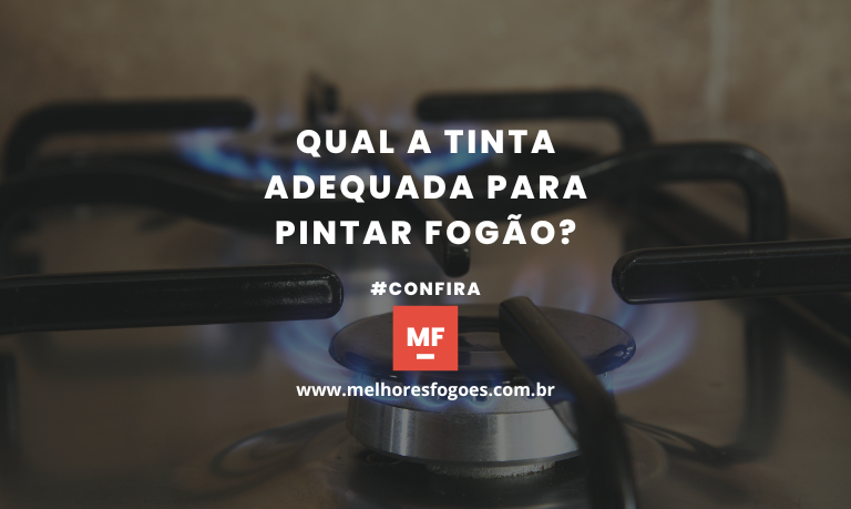 Qual a tinta adequada para pintar fogão?