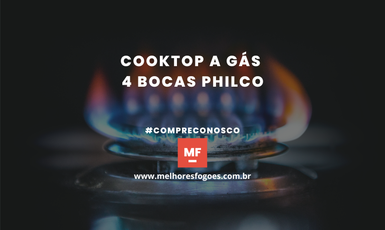 Cooktop a Gás 4 Bocas Philco