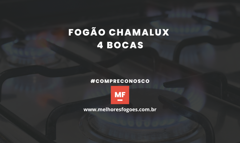 Fogão Chamalux 4 Bocas