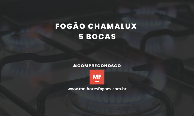 Fogão Chamalux 5 bocas