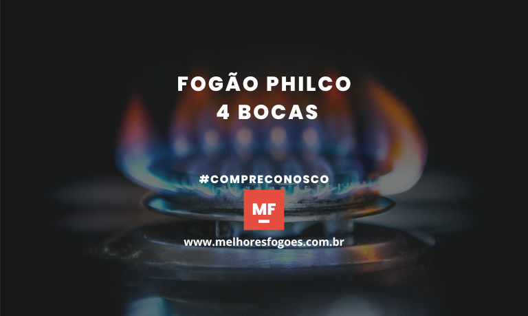 Fogão Philco 4 Bocas