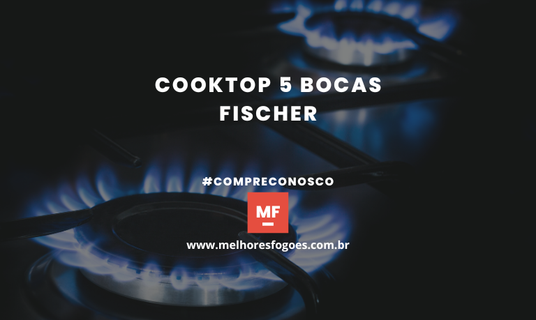Cooktop 5 bocas Fischer