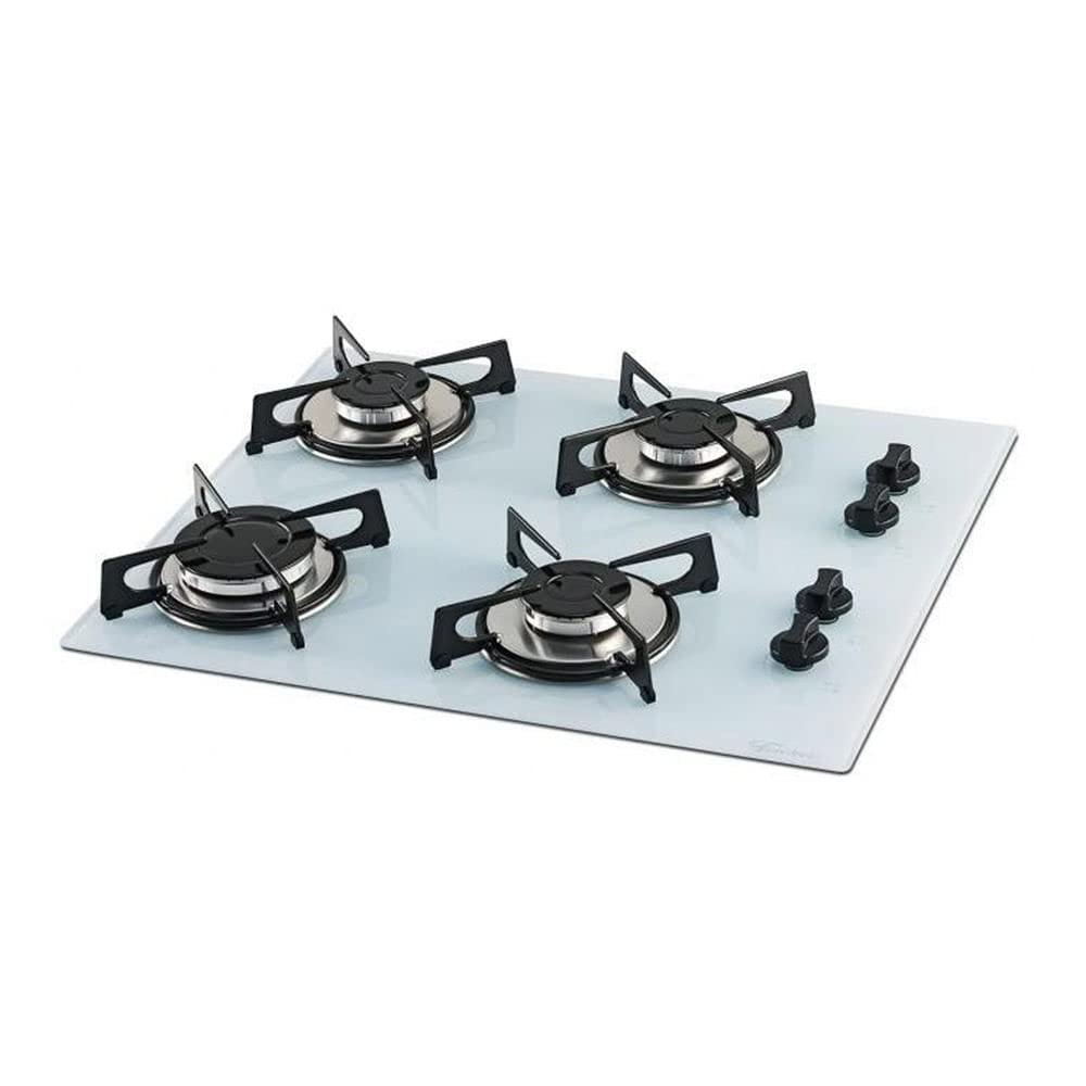 Cooktop 4 Bocas Bivolt a Gás Branco 1519-5902 Fischer