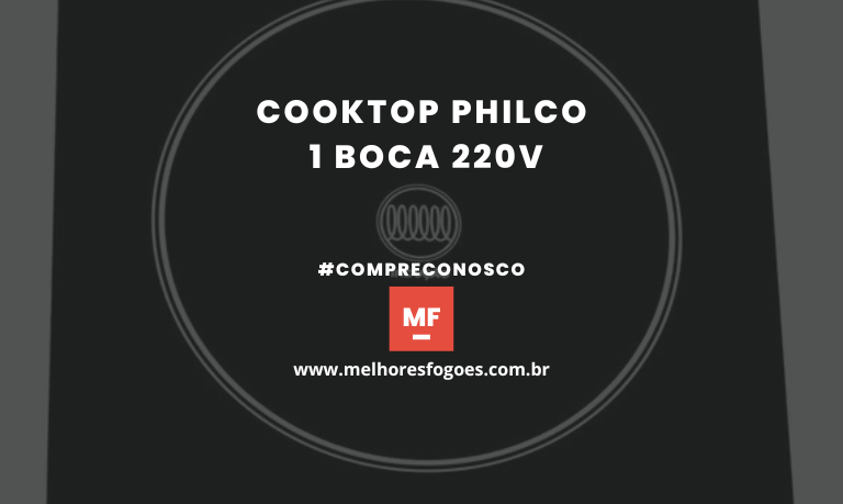 Cooktop Philco 1 Boca 220v