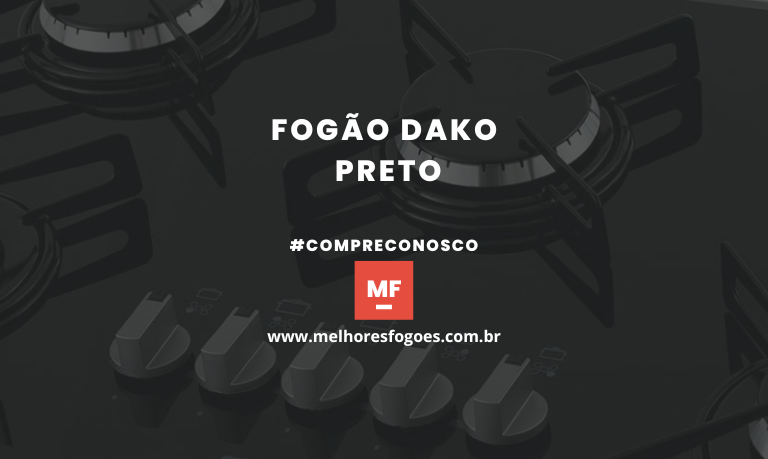 Fogão Dako Preto