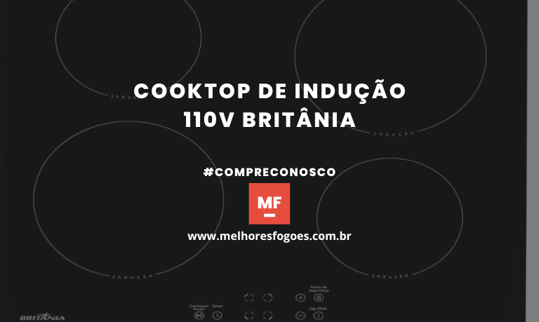 Cooktop de Indução 110V Britânia