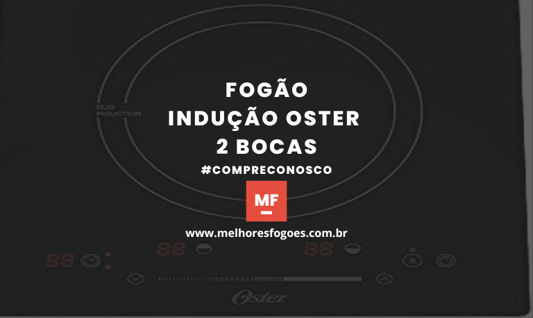 Fogão Indução Oster 2 Bocas