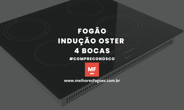 Fogão Indução Oster 4 Bocas