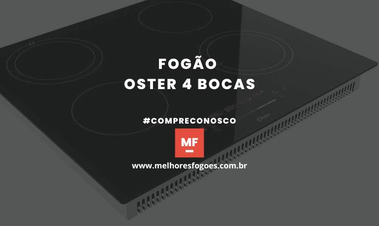 Fogão Oster 4 Bocas