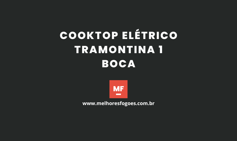 Cooktop Elétrico Tramontina 1 boca