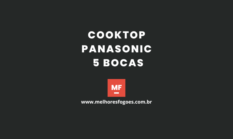 Cooktop Panasonic 5 bocas