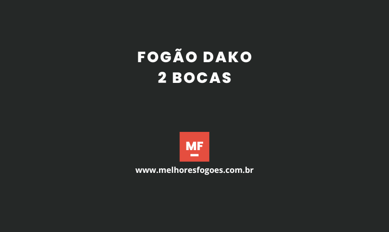 Fogão Dako 2 bocas