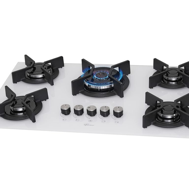 Cooktop Branco 5 Bocas TC INFINITY Gás  Bivolt Fischer