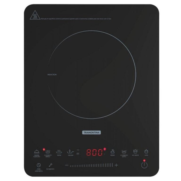 Cooktop 1 Boca Portátil por Indução Tramontina Slim Touch 9471413