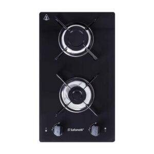 Cooktop 2 bocas Safanelli Semplice Preto e bom