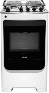 Fogão Consul 4 bocas Branco com acendimento automático Bivolt CFO4NAB