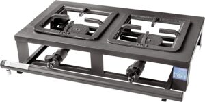 Fogao Industrial 2 Bocas Tron Bancada Alta Pressao cor Grafite