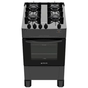 fogao atlas 4 bocas preto monaco top glass e bom