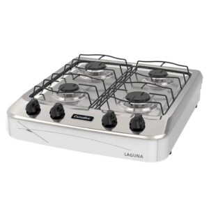 Fogão de Mesa Esmaltec 4 Bocas Laguna Branco e Inox (2)