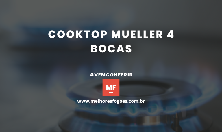 Cooktop Mueller 4 bocas