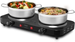 Fogao Eletrico Portatil 2 Bocas Elgin 110V