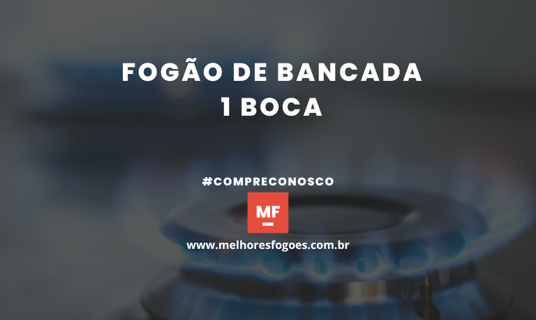 Fogao de Bancada 1 boca