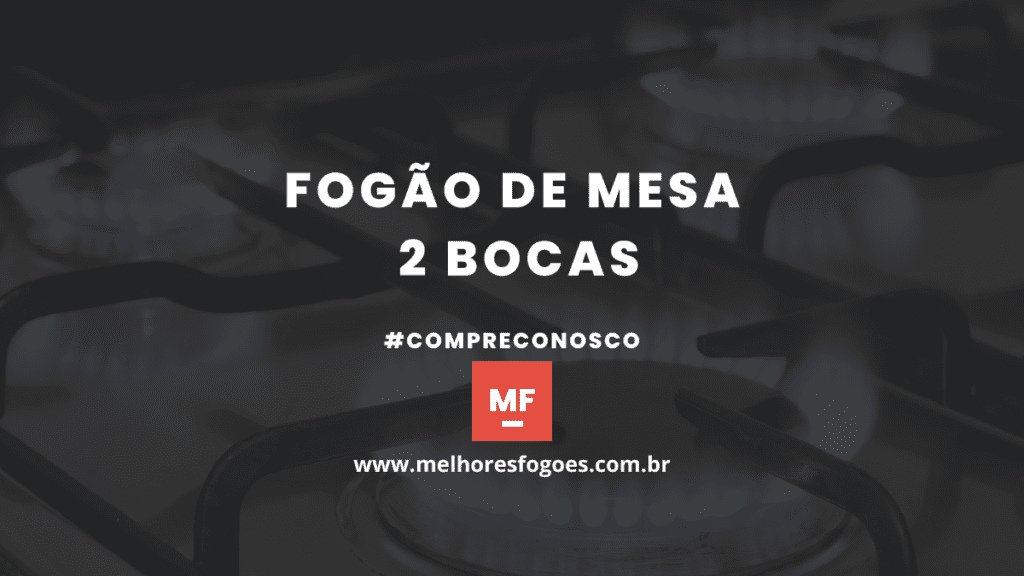 Fogao de Mesa 2 Bocas