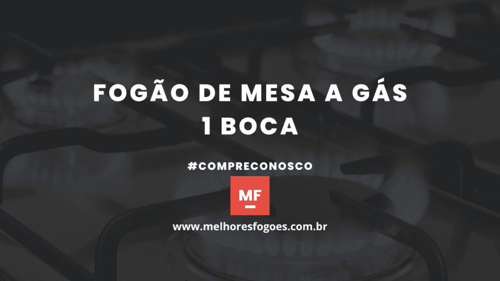 Fogao de Mesa a Gas 1 Boca