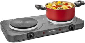 Fogão elétrico 2 bocas Lenoxx Grand Pratic - PFE353_127