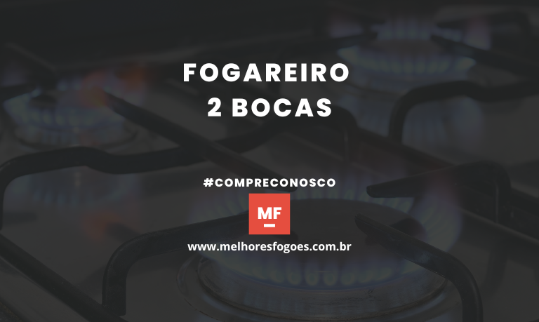 Fogareiro 2 Bocas