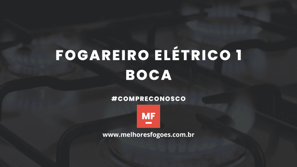 Fogareiro Eletrico 1 boca