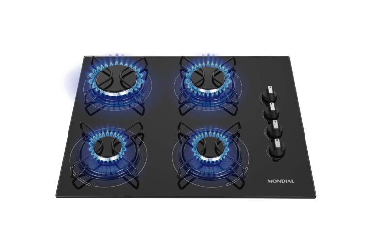 fogao cooktop mondial 4 bocas