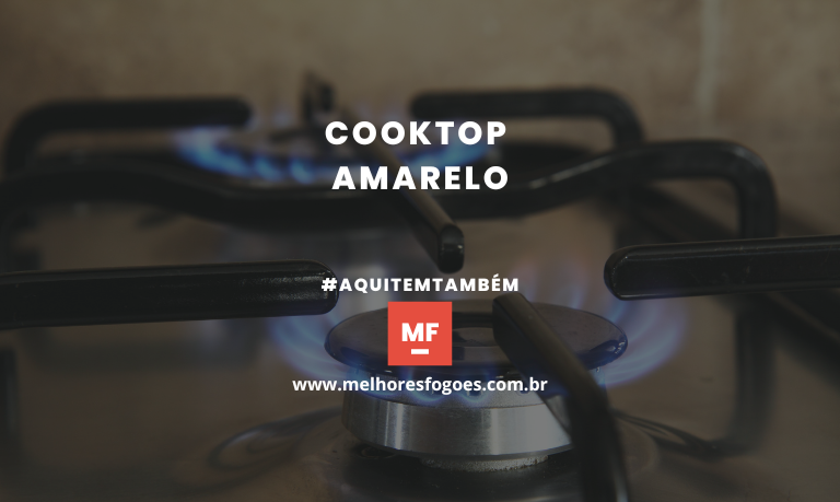 Cooktop Amarelo