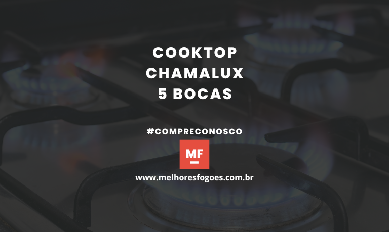 Cooktop Chamalux 5 bocas