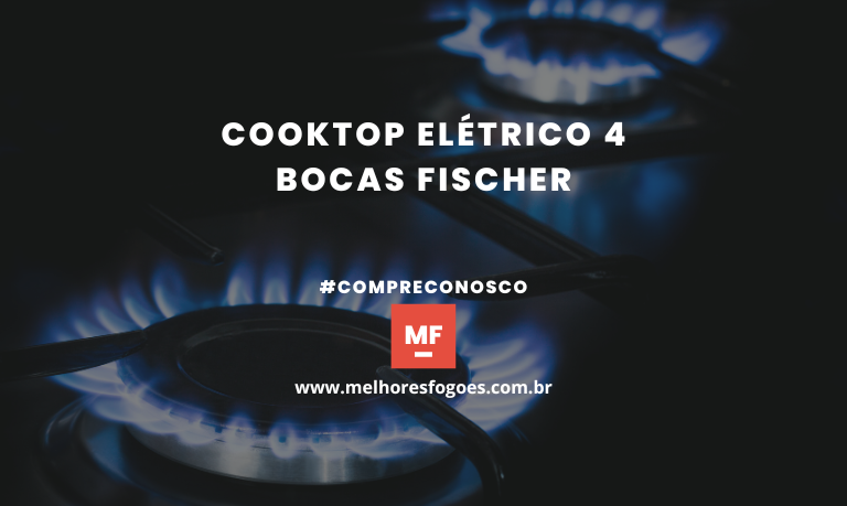 Cooktop Elétrico 4 bocas Fischer