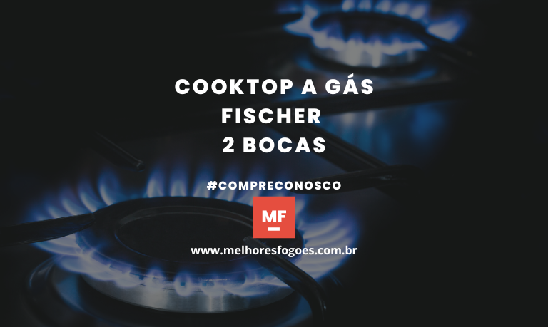 Cooktop a Gás Fischer 2 Bocas