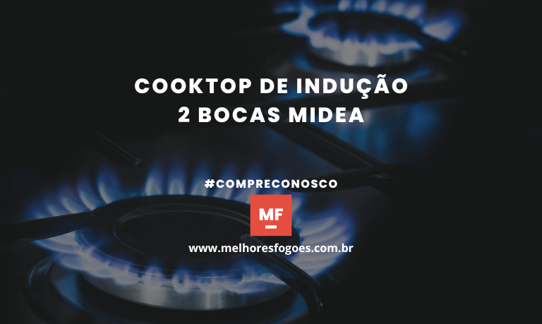 Cooktop de Indução 2 bocas Midea