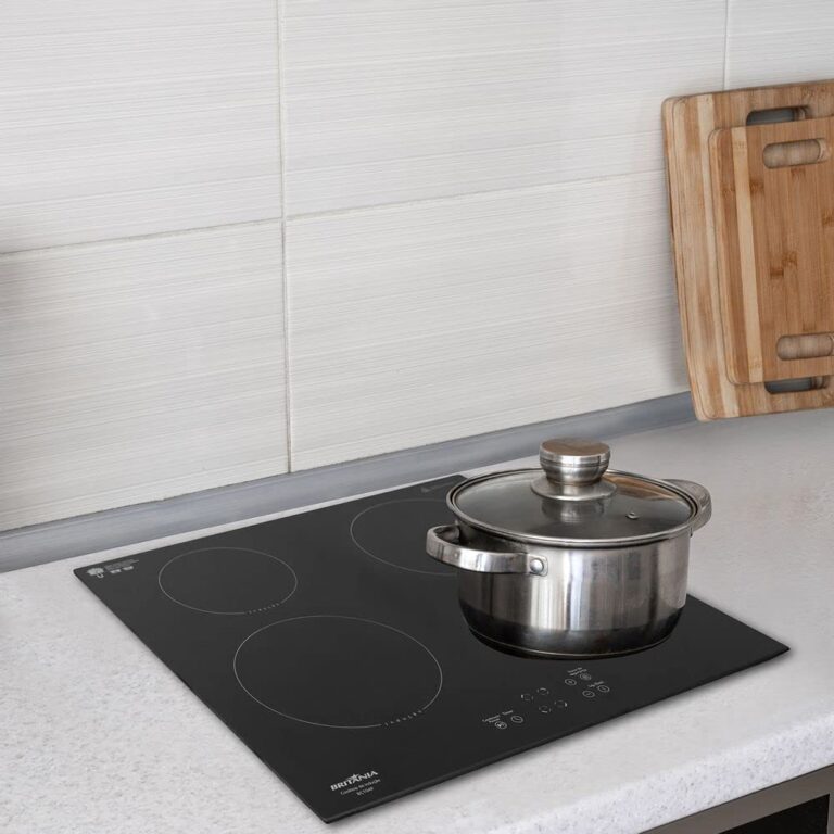 Cooktop por Indução Britânia 4 queimadores preto BCT04P 220V (3)