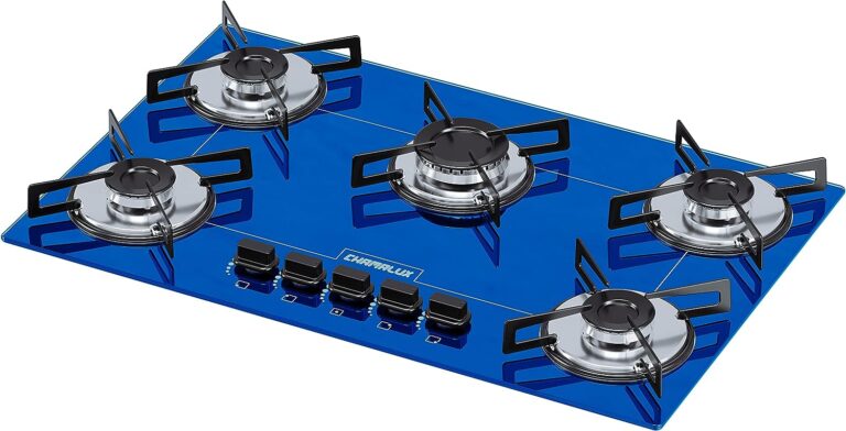 Cooktop ultra chama azul Bivolt 5 bocas Chamalux