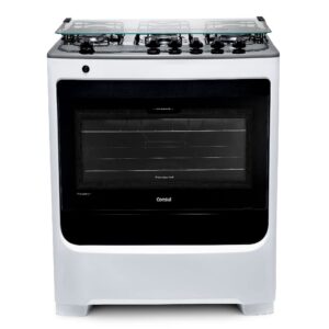 Fogão CFS5NAB Consul Branco 5 bocas com acendimento automático e botões removíveis Bivolt (1)