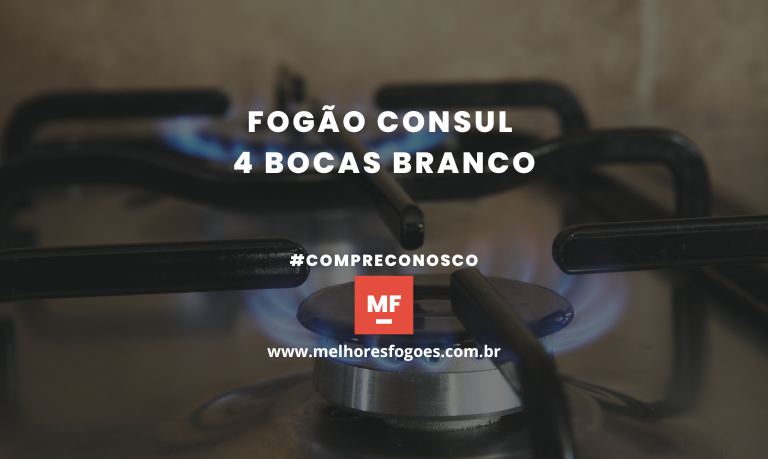 Fogão Consul 4 bocas Branco