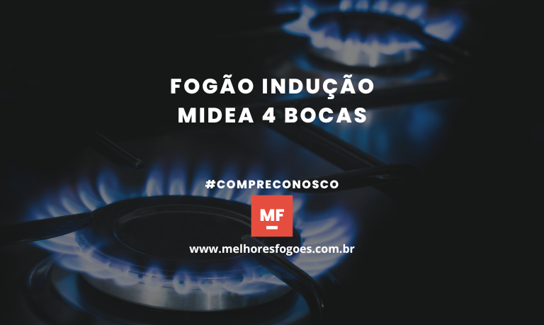 Fogão Indução Midea 4 bocas