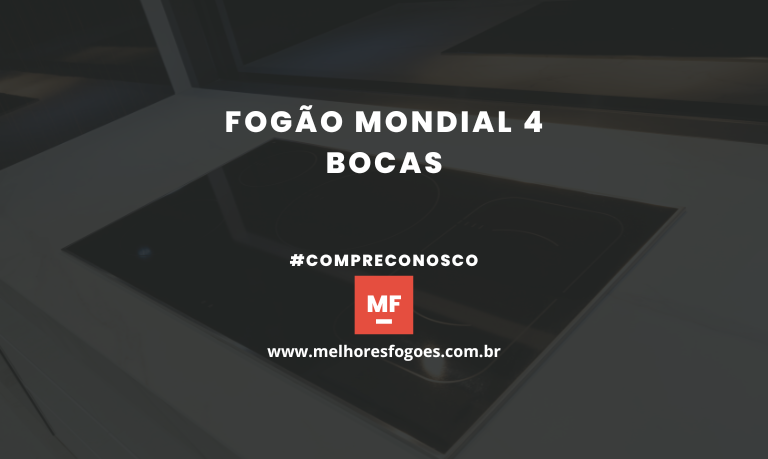 Fogão Mondial 4 Bocas