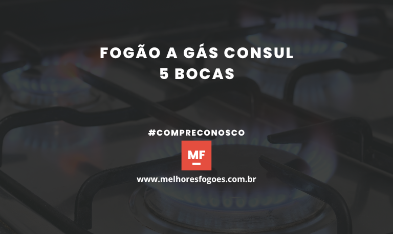 Fogão a Gás Consul 5 bocas