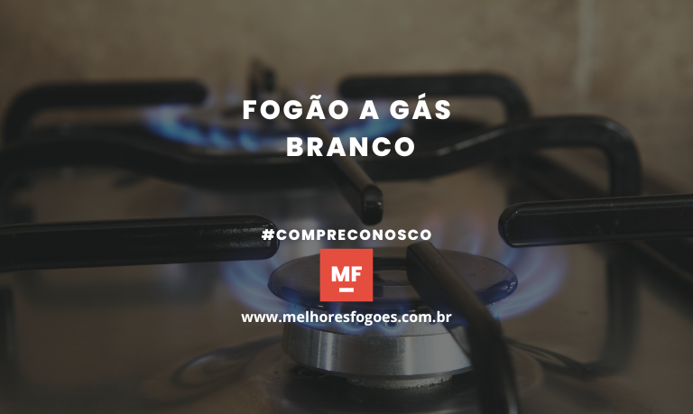 Fogão a gás Branco